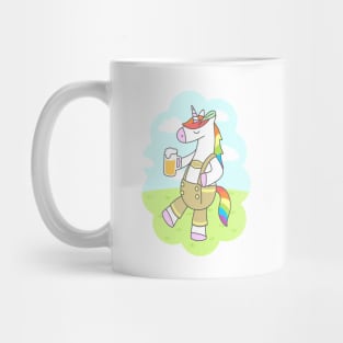 Unicorn Oktoberfest Mug